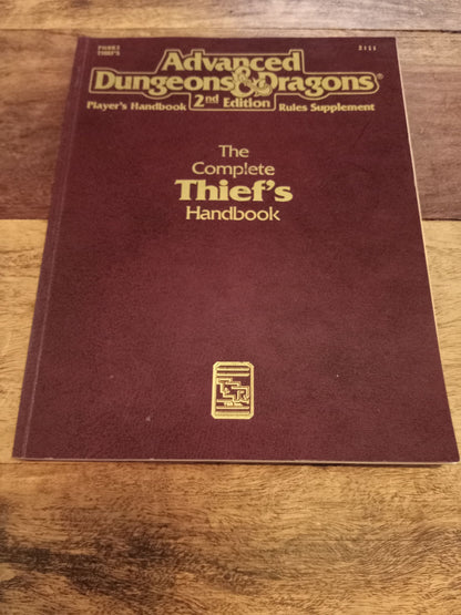 The Complete Thief's Handbook Advanced Dungeons & Dragons TSR AD&D