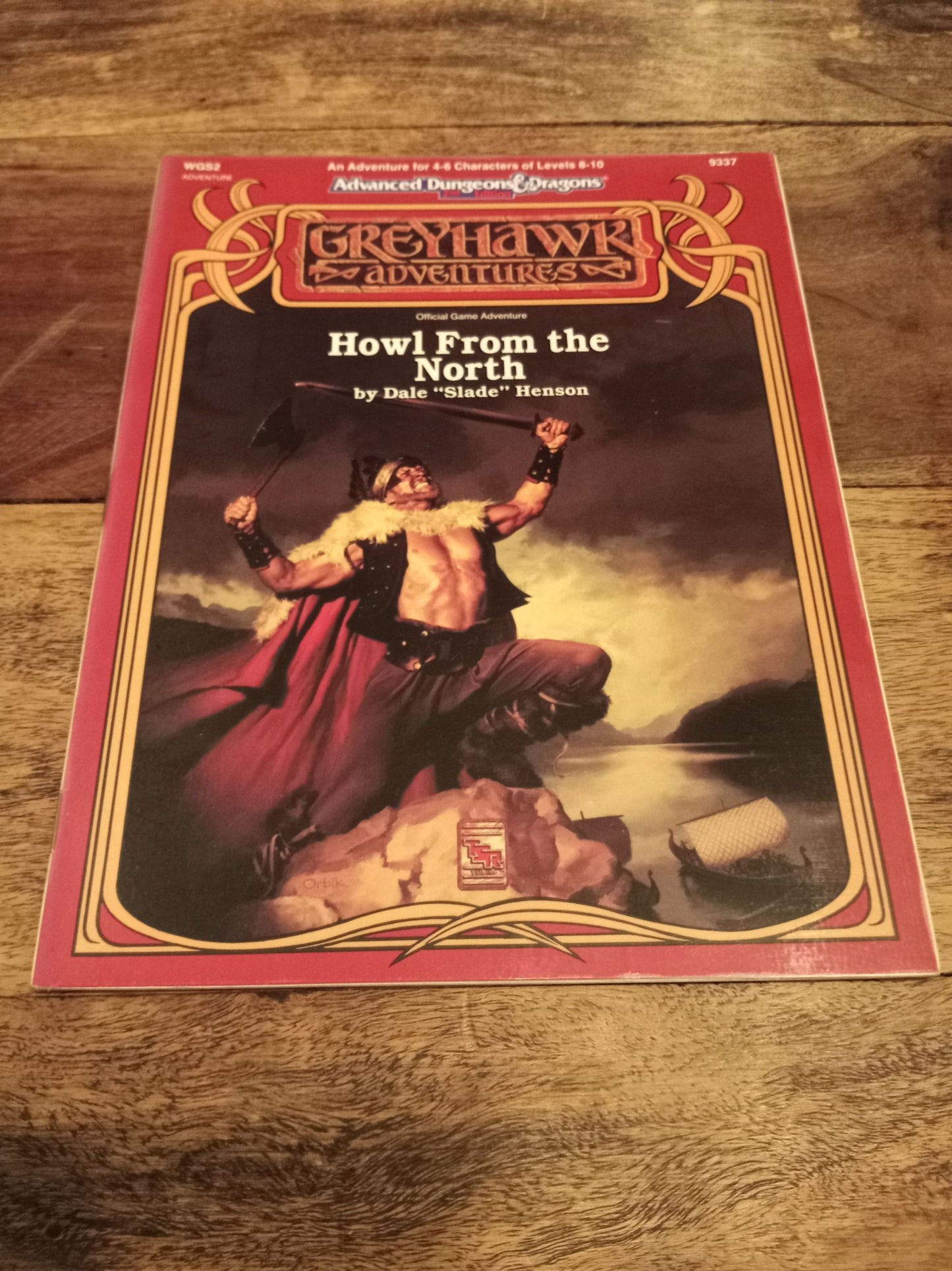 Greyhawk Howl From The North AD&D 2nd Ed Greyhawk Adventures 1991 TSR 9337