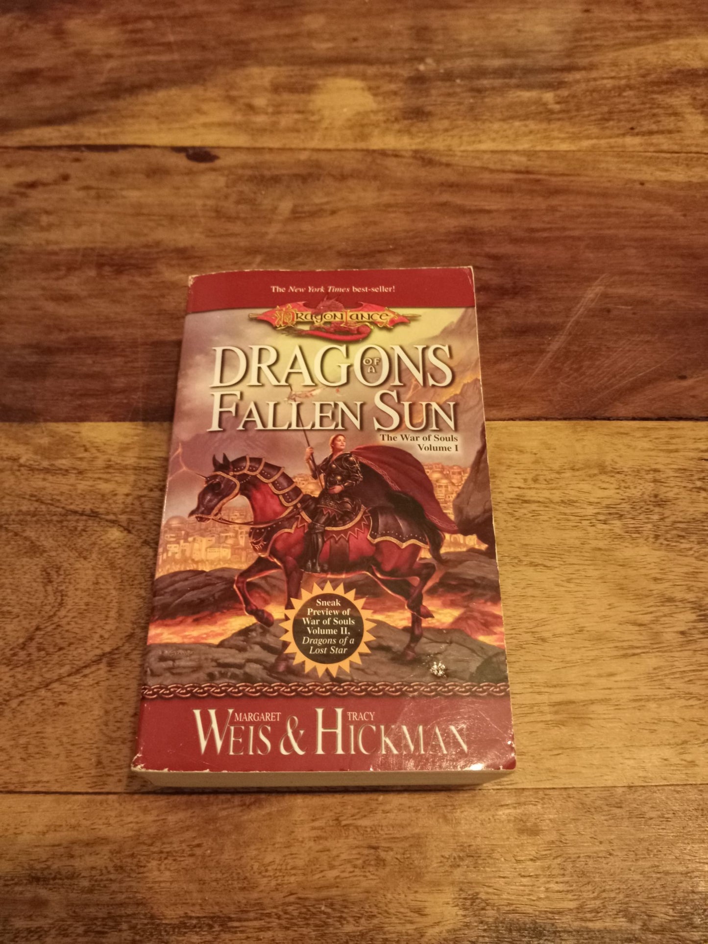 Dragonlance Dragons of a Fallen Sun The War of Souls #1 Margaret Weis & Tracy Hickman 2000