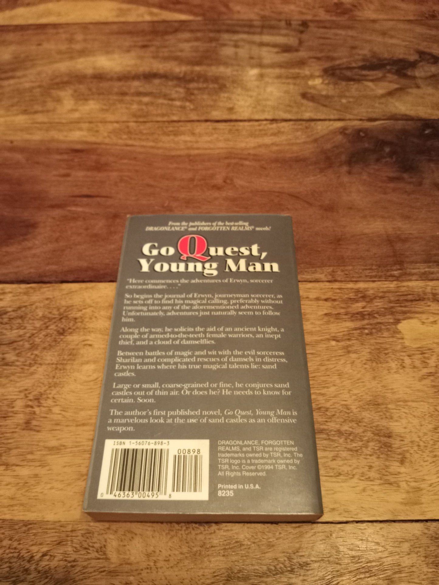 Go Quest, Young Man Quest #1 K. B. Bogen 1994 1st ed TSR