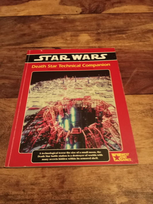 Star Wars RPG Death Star Technical Companion West End Games 1991