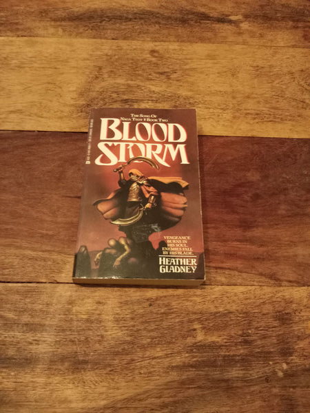 Bloodstorm The Song Of Naga Teot #2 Heather Gladney 1989