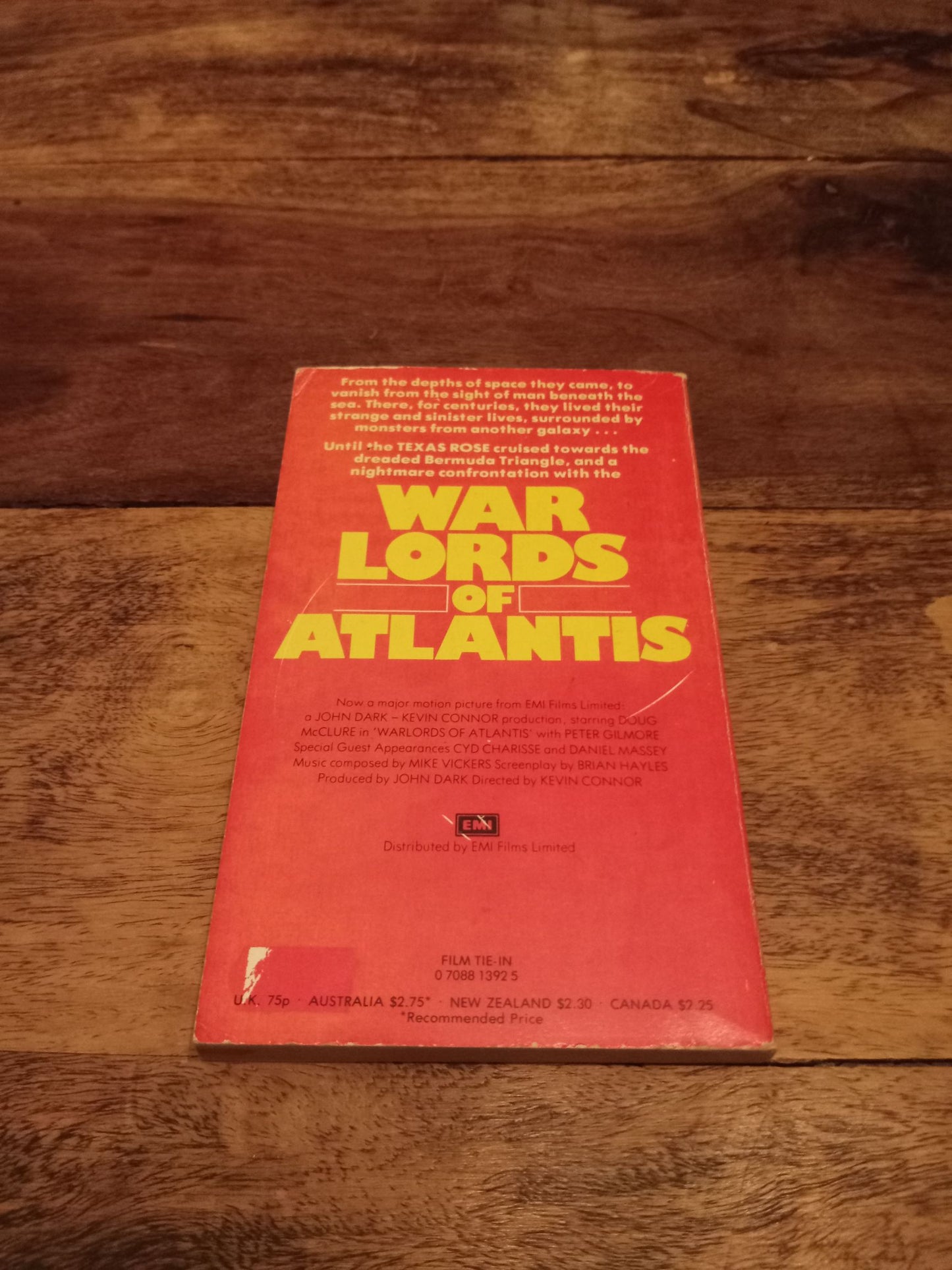 Warlords Of Atlantis Paul Victor 1st ed 1978