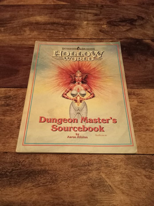 Dungeons And Dragons Hollow World Dungeons Master's Sourcebook TSR 1054 1990