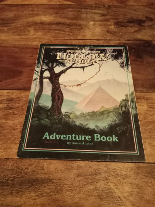 Dungeons & Dragons Hollow World Adventure Book TSR 1054 1990