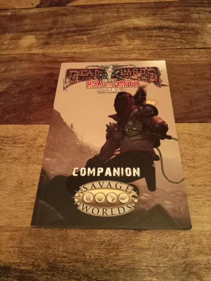 Deadlands Reloaded Hell on Earth Companion Limited Ed Pinnacle Savage Worlds 10800 2015