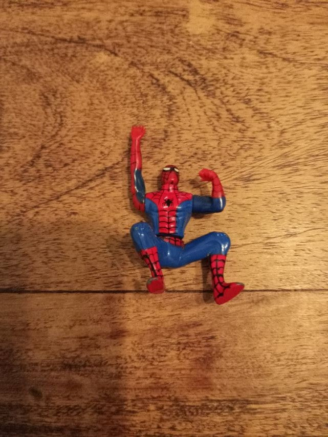 Marvel Spiderman Web of Steel Toy Biz Marvel DIE CAST metal 1.75" MINI FIGURE 1994