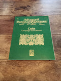 AD&D Celts Campaign Sourcebook TSR 9376 AD&D 2nd Ed With Map 1992