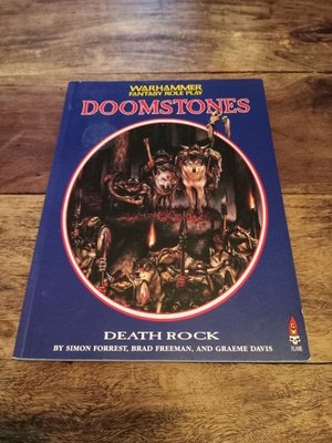 Warhammer Fantasy Roleplay Death Rock Doomstones Campaign #3 WFRP 1990