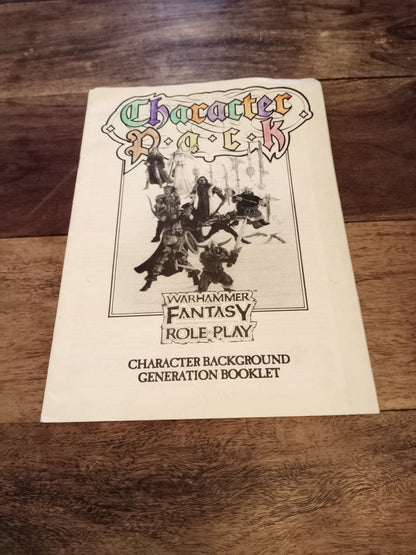 WFRP CHARACTER PACK 1992 EDITION WARHAMMER FANTASY ROLEPLAY - AllRoleplaying.com