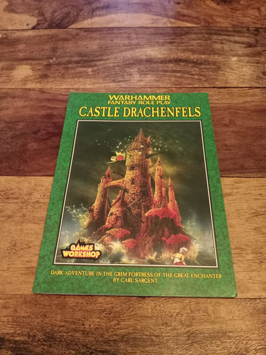 Warhammer Fantasy Roleplay Castle Drachenfels WFRP Games Workshop 1992