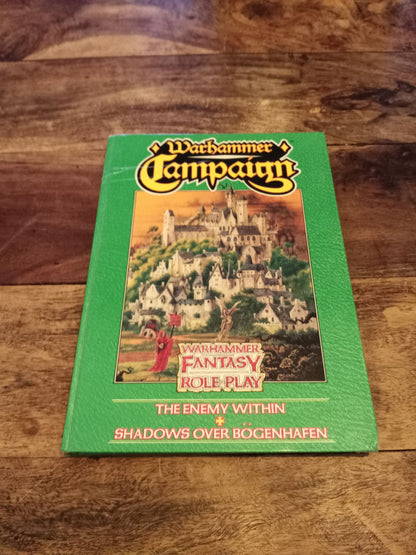 Warhammer Fantasy Roleplay Campaign Enemy Within + Shadows Over Bogenhafen 1988