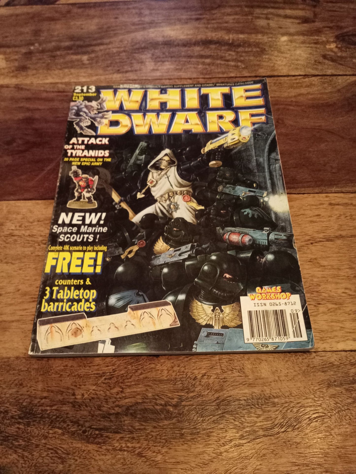 White Dwarf 213 Warhammer Games Workshop Magazine
