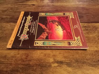 AD&D Dragonlance Dragons of Faith DL12 TSR #9133 1986