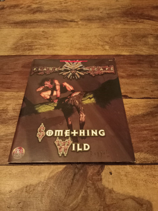 Planescape Something Wild AD&D 1996 With Map TSR 2619