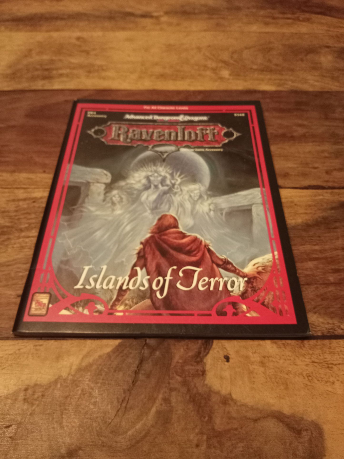 Ravenloft Islands of Terror With Map TSR 9348 AD&D 2nd Ed 1992