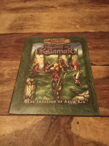 Kingdoms of Kalamar Invasion of Arun'Kid Dungeons & Dragons Wizards Of The Coast 2002
