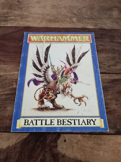 Warhammer Battle Bestiary Games Workshop 1992