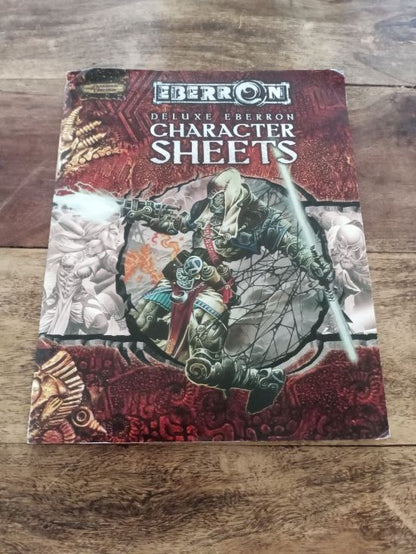 Eberron Deluxe Character Sheets Dungeons And Dragons 2008