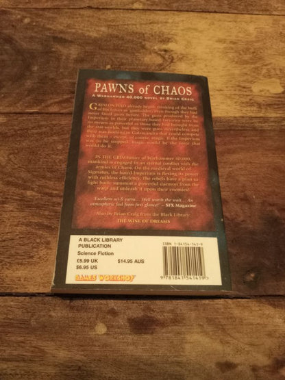 Pawns of Chaos Warhammer 40,000 Brian Craig 2001