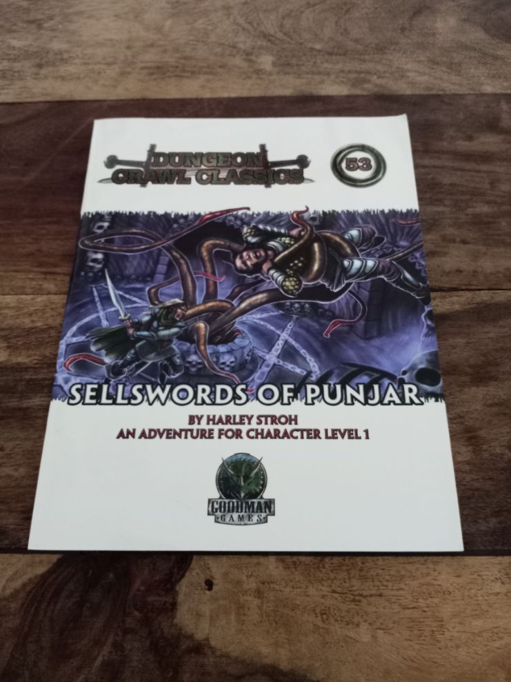 Sellswords of Punjar Goodman Games DCC 4e GMG5052 2008