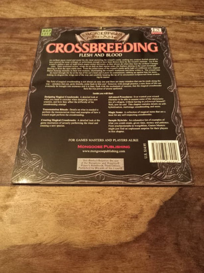 Crossbreeding Flesh and Blood Encyclopaedia Arcane d20 Mongoose Publishing  MGP1013 2003