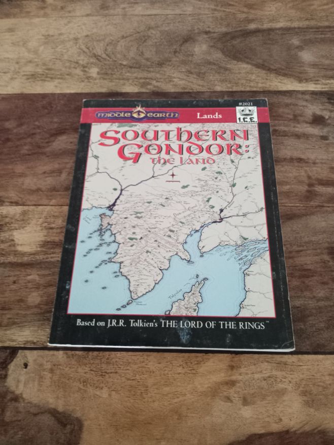 Middle-Earth Southern Gondor: The Land With Maps I.C.E. 2021 Middle-Earth Role Playing MERP 1996