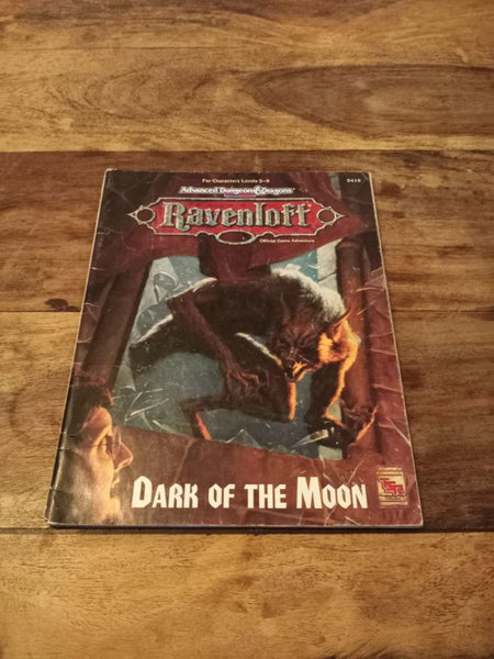Ravenloft Dark of the Moon TSR 9419 AD&D 2nd Edition 1993