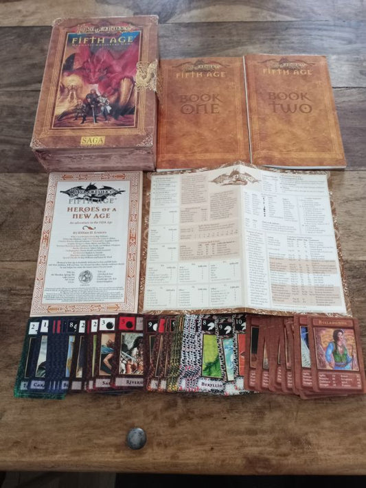 Dragonlance Fifth Age Box Set SAGA TSR 1148 Dungeons Dragons 1996