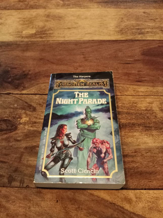 Forgotten Realms The Night Parade TSR 8492 The Harpers #4 1992
