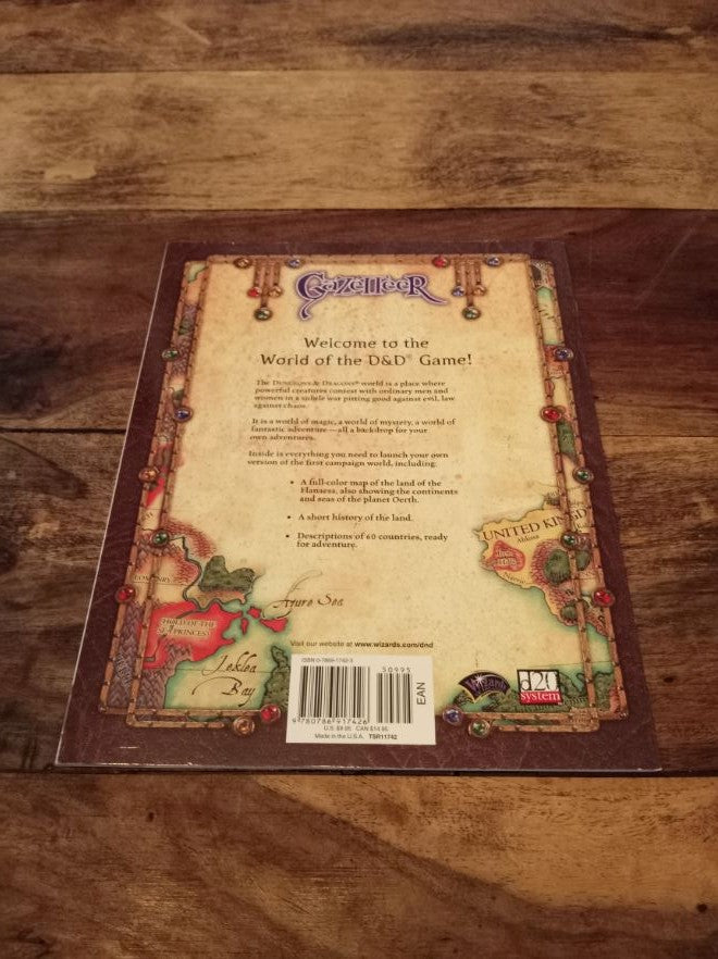 D&D Greyhawk Gazetteer Dungeons & Dragons Wizards of the Coast