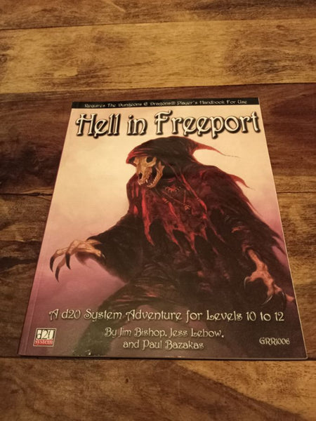 Hell in Freeport d20 GRR 1006 Green Ronin Publishing 2001