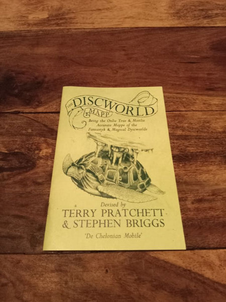 The Discworld Mapp Terry Pratchett No Cover 1995