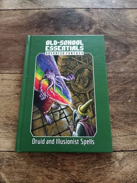 Druid & Illusionist Spells Old-School Essentials NG 0010 Necrotic Gnome 2020