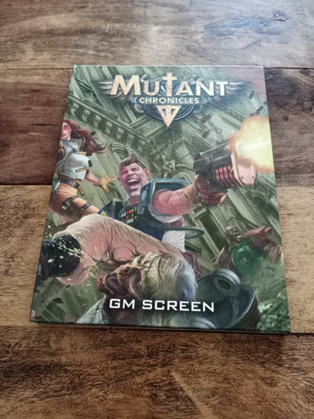 Mutant Chronicles GM Screen 3rd Ed MUH 050041 Modiphius Entertainment 2016
