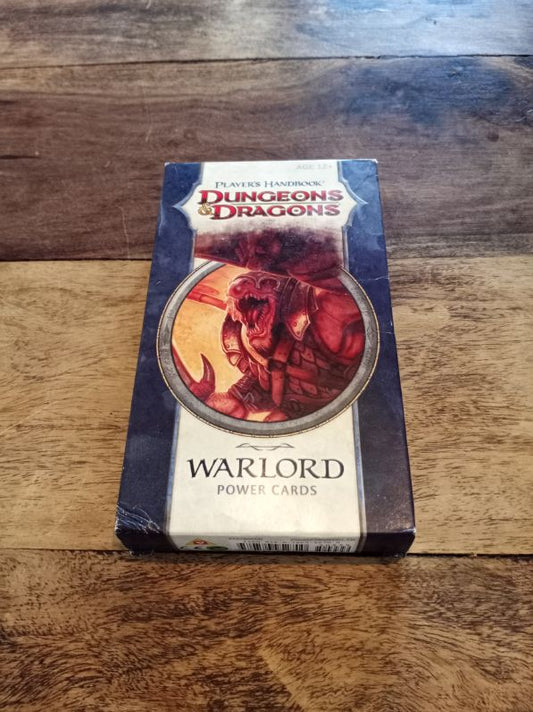 Warlord Power Cards Dungeons & Dragons 4th Ed Player's Handbook Cards 2010