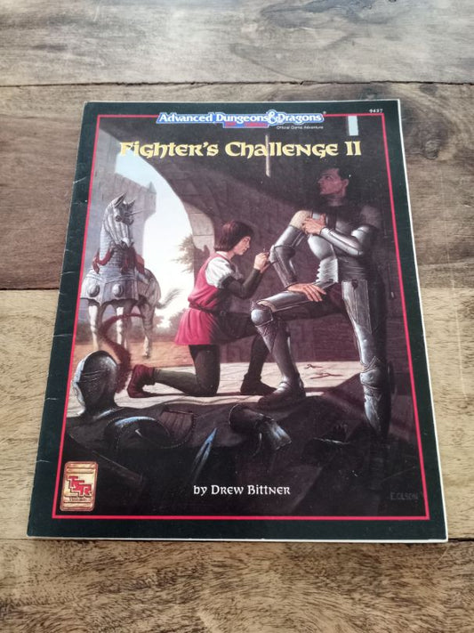 AD&D Fighter's Challenge II TSR 9427 Advanced Dungeons & Dragons 2nd Ed 1994