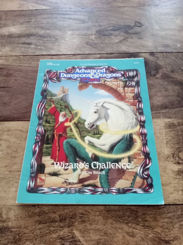 AD&D Wizard's Challenge TSR 9359 Advanced Dungeons & Dragons 2nd Ed 1992