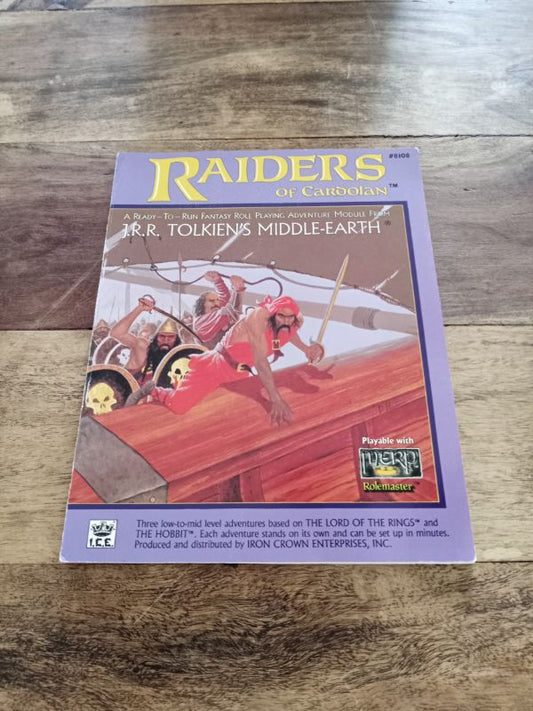 MERP Raiders of Cardolan #8108 Middle-Earth Role Playing 1st Ed I.C.E. 1988