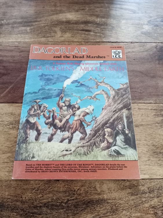 MERP Dagorlad and the Dead Marshes #8020 Middle-Earth Role Playing 1st Ed I.C.E. 1984