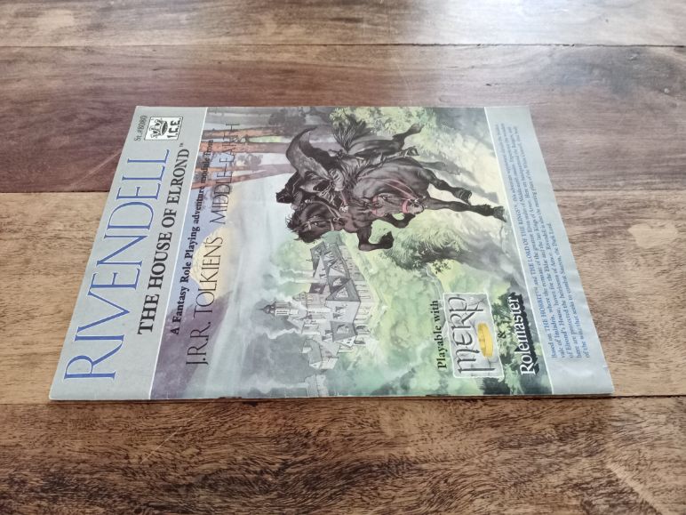 MERP Rivendell The House of Elrond I.C.E. 8080 Middle-Earth Role Playing 1st Ed 1987