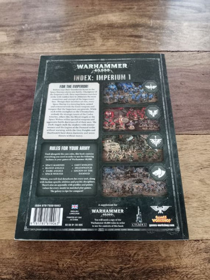 Warhammer 40,000 Index: Imperium 1 Warhammer 40K Games Workshop 8th Ed 2017