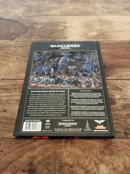 Warhammer 40k Codex Space Marine Hardback Games Workshop 2012