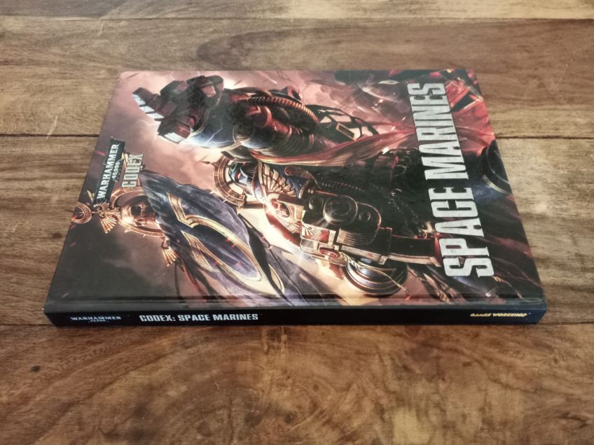 Warhammer 40k Codex Space Marine Hardback Games Workshop 2012