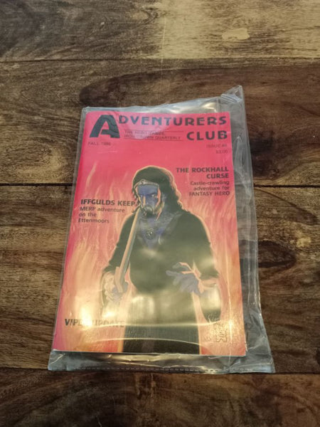 Adventurers Club Magazine #8 For MERP and Fantasy Hero - Hero Games 1986