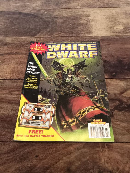 White Dwarf 211 Games Workshop Magazine