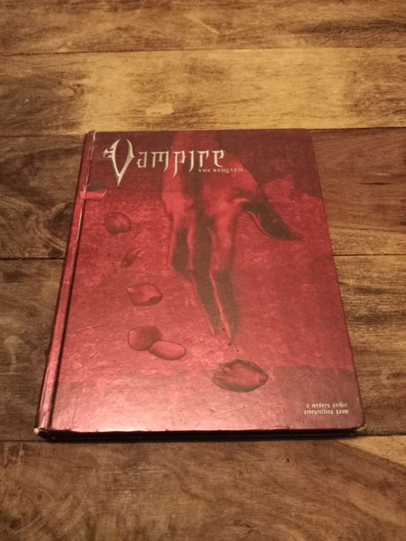 Vampire The Requiem Core Hardcover WWP 25000 World of Darkness White Wolf 2004