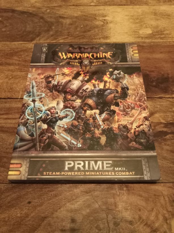 Warmachine Prime Mk II Steam-Powered Miniatures Combat Privateer Press 2010