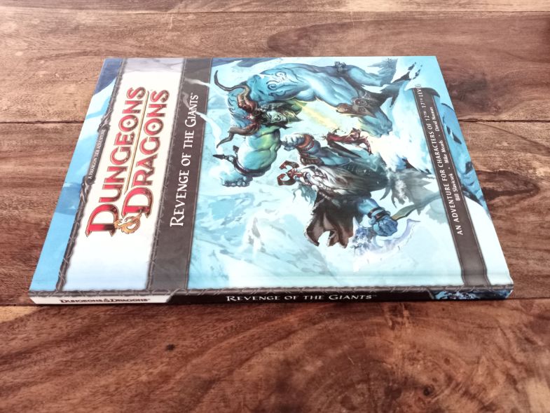 Revenge of the Giants Dungeons & Dragons 4th Ed Hardcover Wizards of the Coast 2009