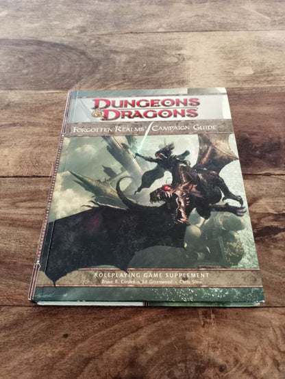 Forgotten Realms Campaign Guide Dungeons & Dragons 4th Ed Wizards of the Coast 2008